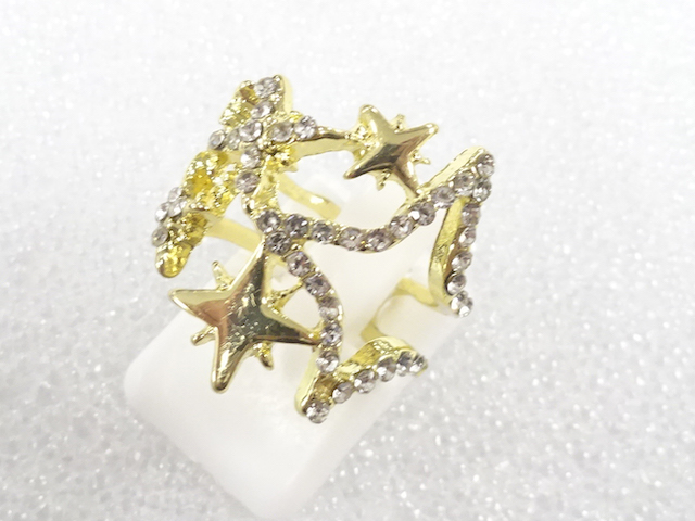 CRYSTAL FASHION RING / JP SIZE 10